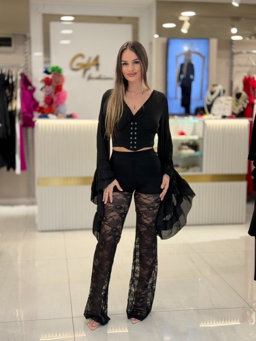 Pantaloni Hellesa Black [8]