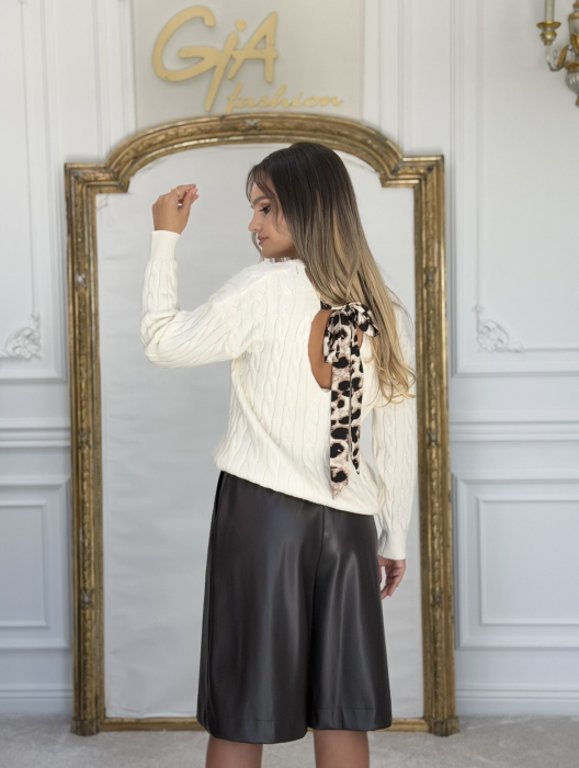 Pantaloni Piele Ecologica Avellia [6]