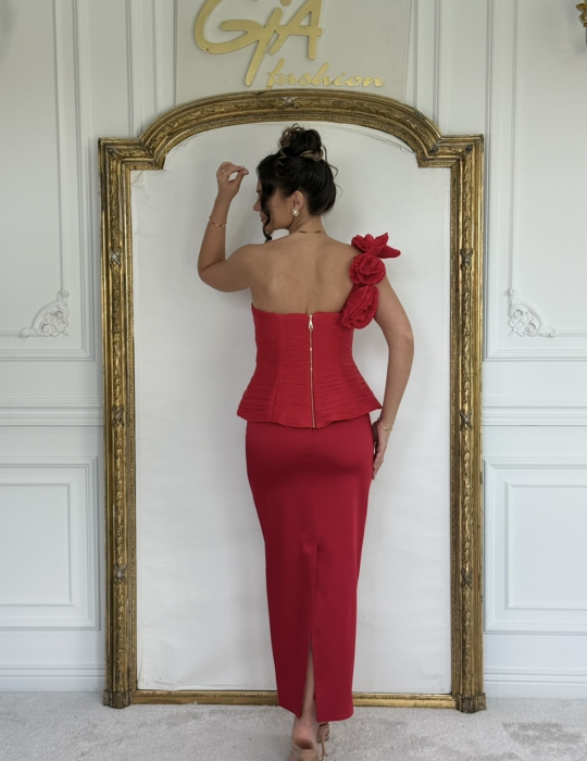 Rochie Aceria Red [5]