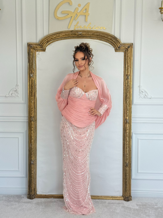 Rochie Adelles Pink [5]