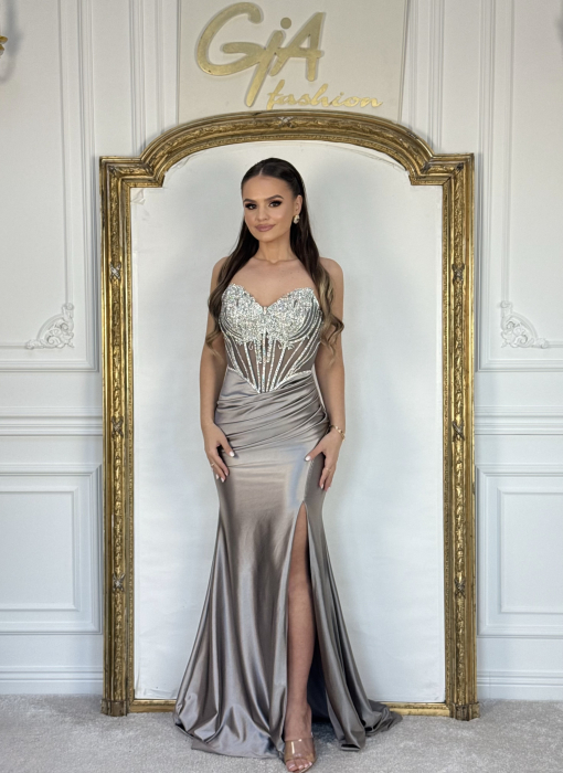 Rochie Adellia Grey [7]