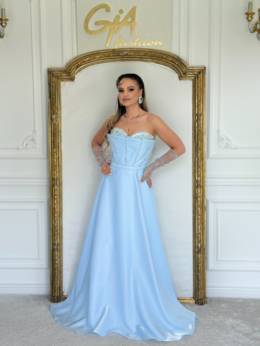 Rochie Ademia BABY BLUE [8]