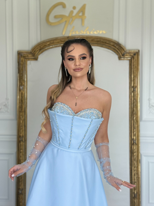 Rochie Ademia BABY BLUE [4]