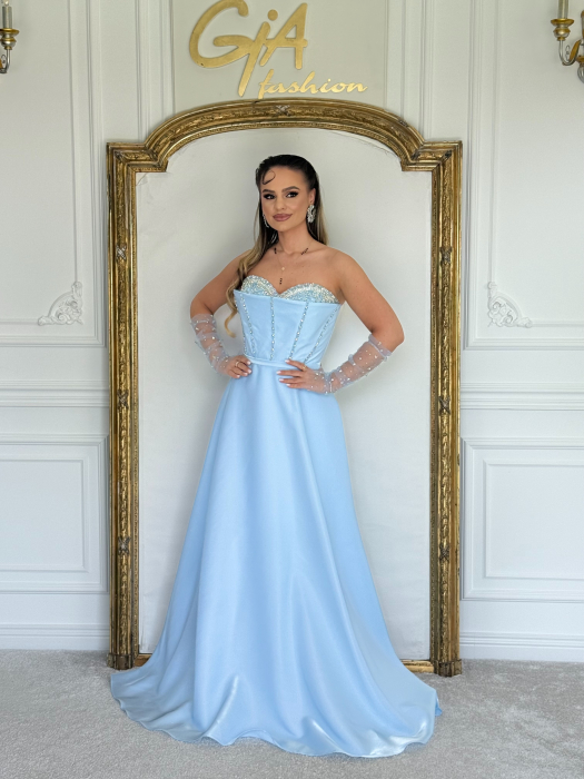 Rochie Ademia BABY BLUE [9]