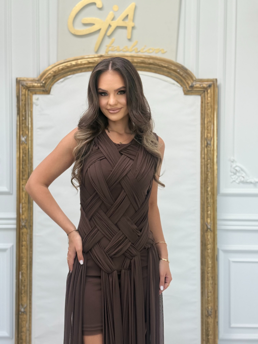Rochie Ademia Brown [5]