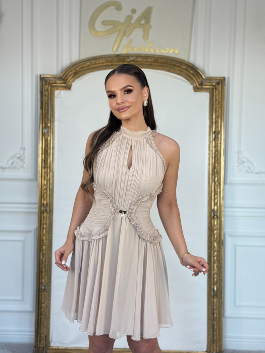 Rochie Adilia Beige [4]