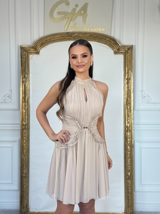 Rochie Adilia Beige [3]