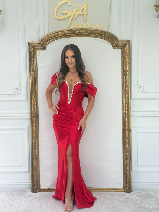 Rochie Adinia Red [6]