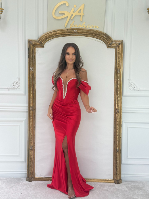 Rochie Adinia Red [5]