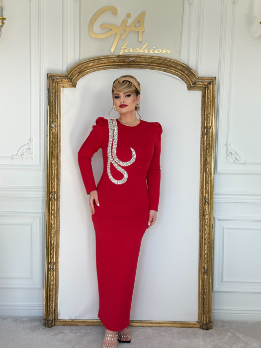 Rochie Adrissy Red [4]