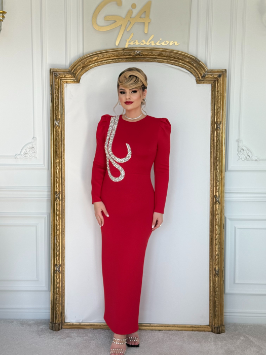 Rochie Adrissy Red [5]