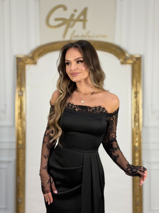 Rochie Afellia Black ( Livrare 10 zile ) [2]