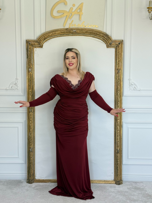 Rochie Alenny Bordo [2]