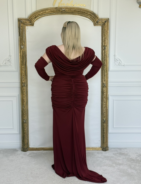 Rochie Alenny Bordo [3]