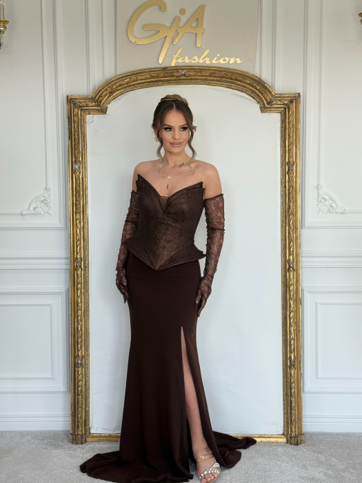 Rochie Alera Brown [6]