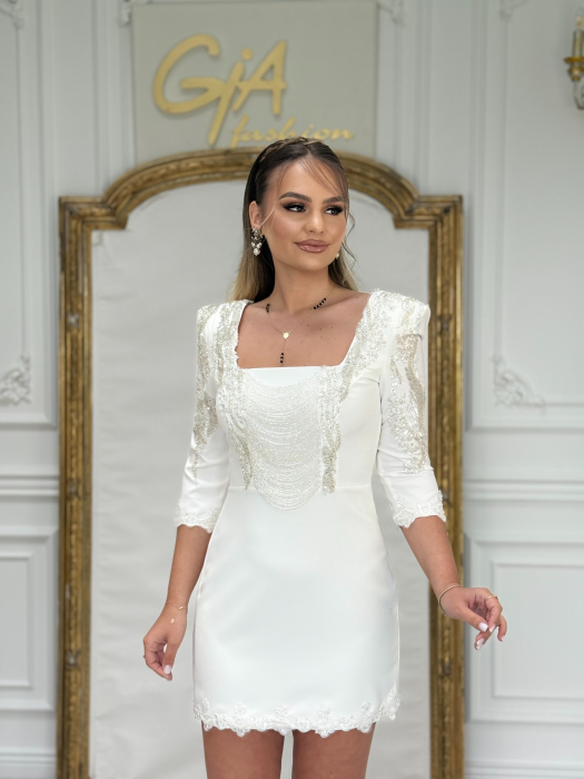 Rochie Alezzia WHITE [4]