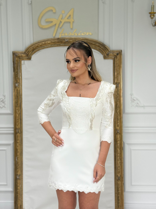 Rochie Alezzia WHITE [2]