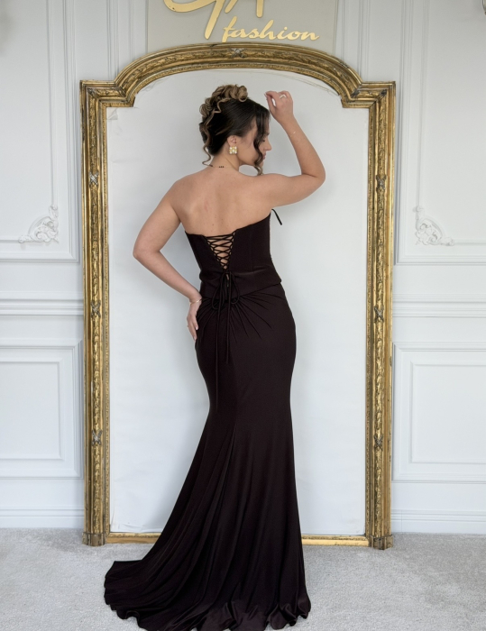 Rochie Alinia Brown [7]