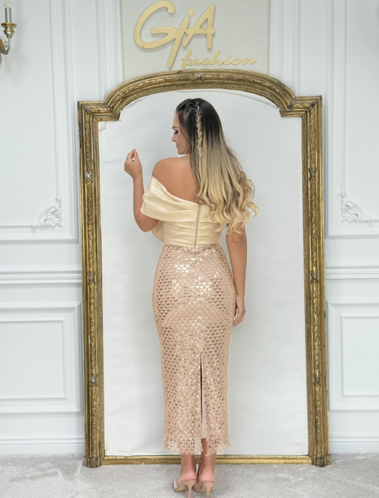 Rochie ALLESIA GOLD [5]