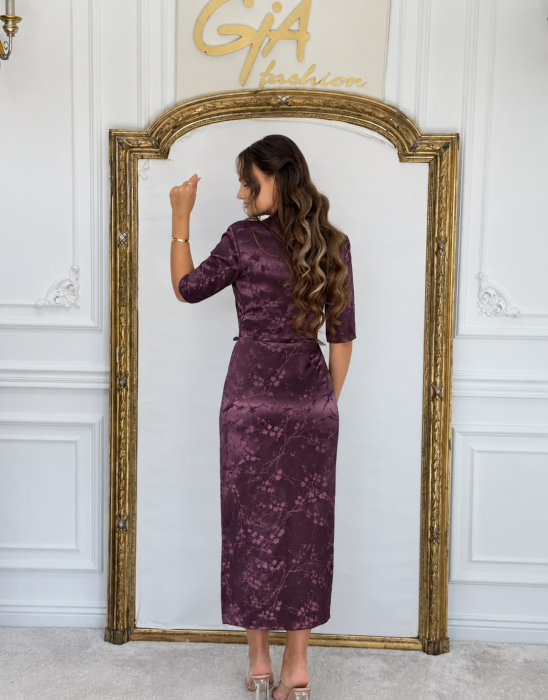 Rochie Amaria Burgundiu [3]