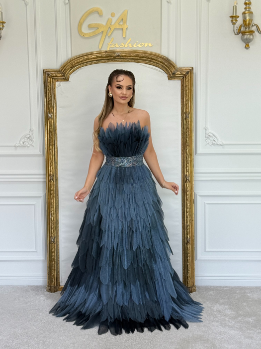 Rochie Amella BLUE [5]