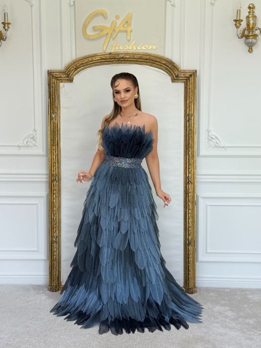 Rochie Amella BLUE [4]