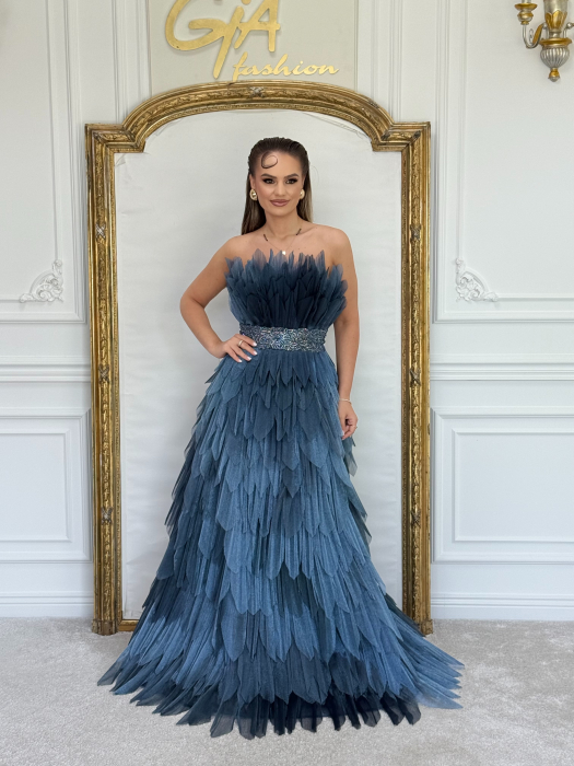 Rochie Amella BLUE [8]