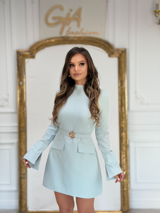 Rochie Amella Babyblue [5]