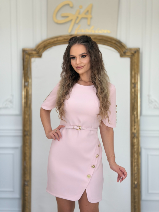 Rochie Amella Pink [5]