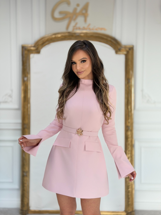 Rochie Amella Pink [5]