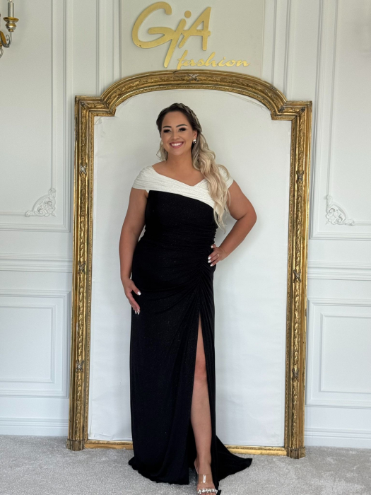 Rochie Amennisy BLACK and WHITE [3]