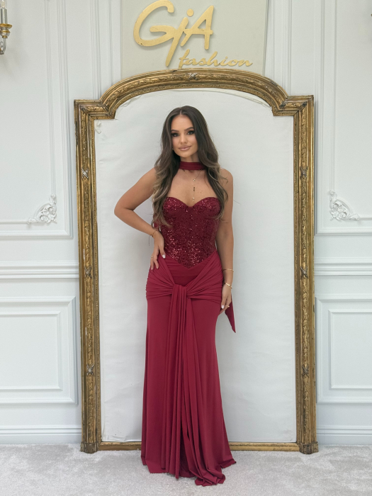 Rochie Amera Bordo [4]