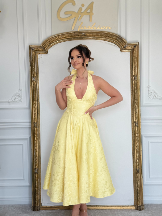 Rochie Amerella Yellow [5]