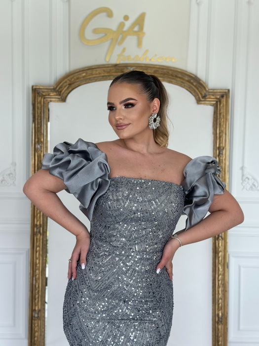 Rochie Amerine Gray [3]