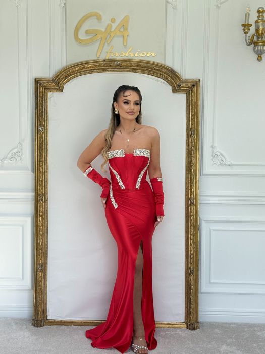 Rochie Amita Red [5]