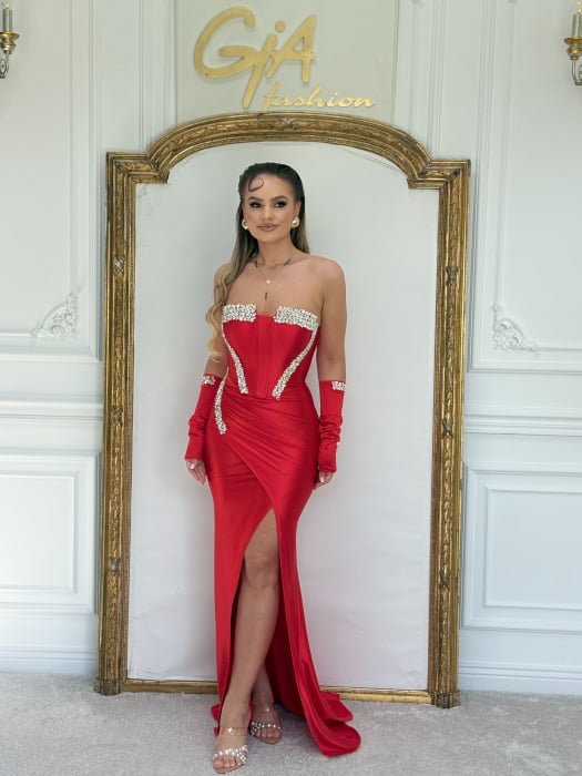 Rochie Amita Red [3]