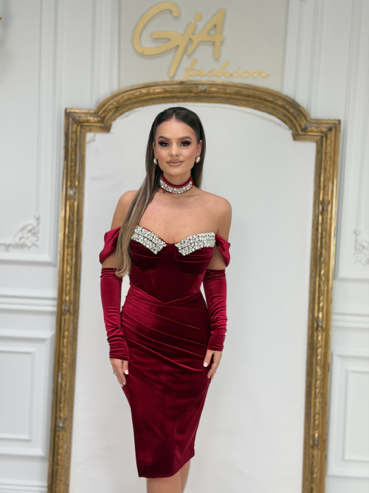 Rochie Anellea Catifea [3]