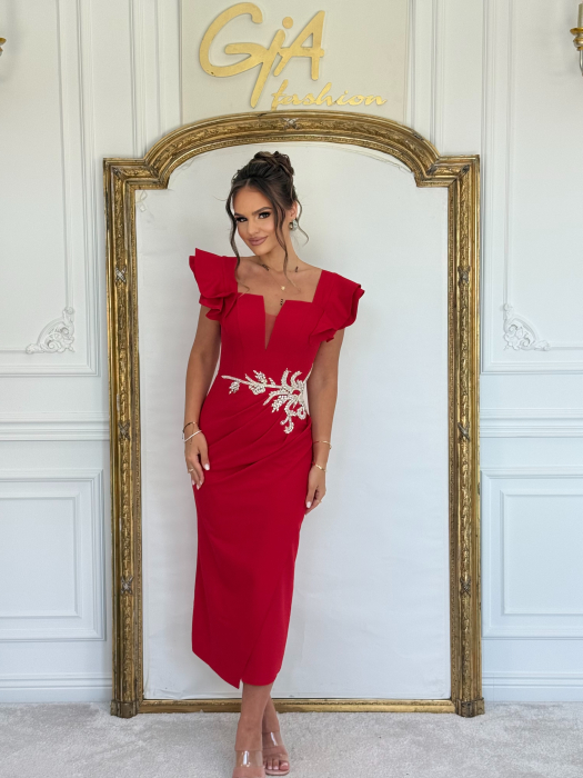 Rochie Asedy Red [5]