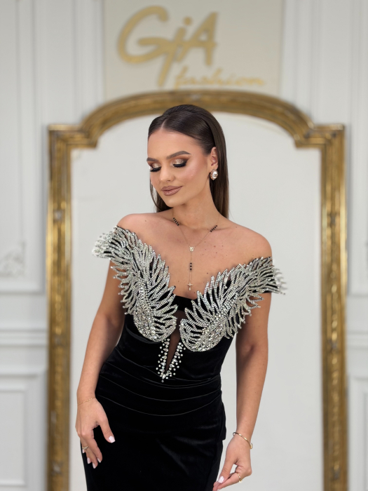 Rochie Asemellia Catifea [2]