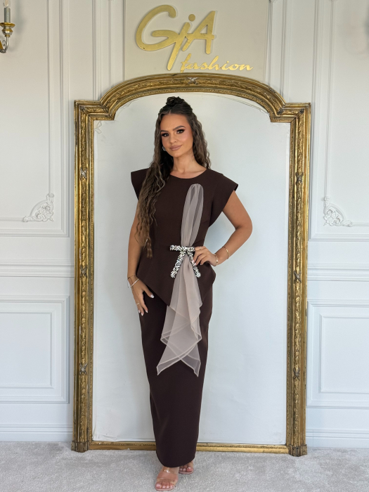 Rochie Asemia Brown [4]