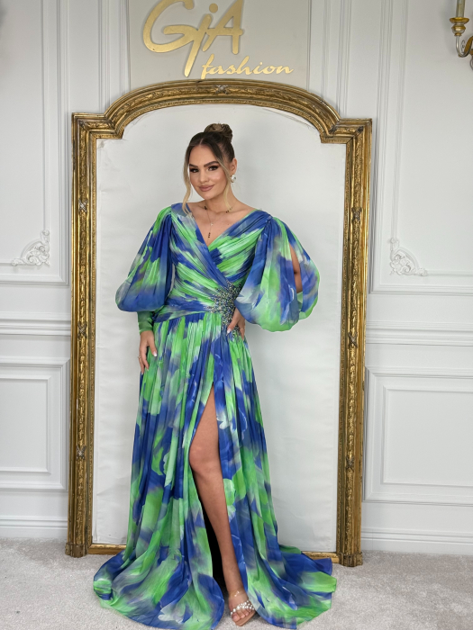 Rochie Asemy BLUE GREEN [3]