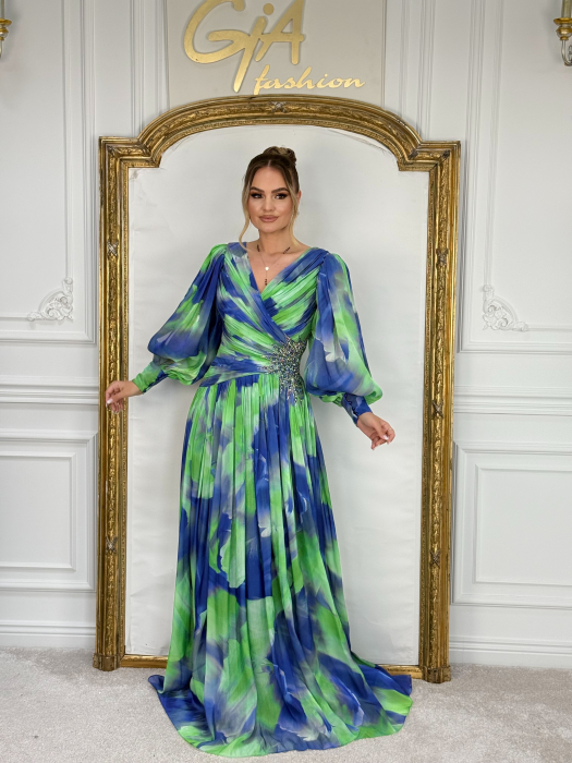 Rochie Asemy BLUE GREEN [7]