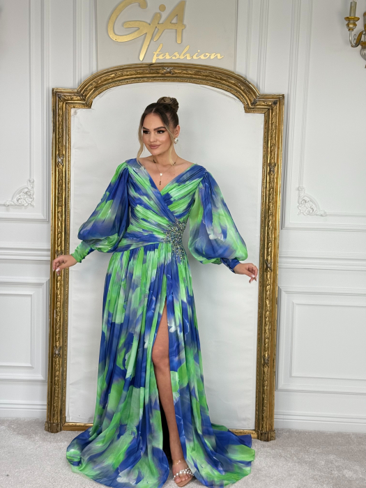 Rochie Asemy BLUE GREEN [10]