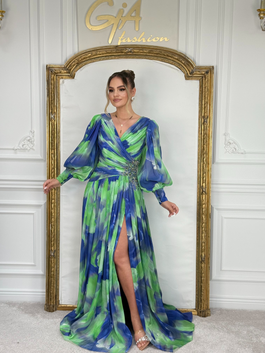 Rochie Asemy BLUE GREEN [1]