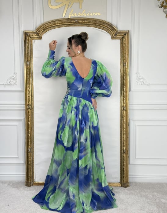 Rochie Asemy BLUE GREEN [11]
