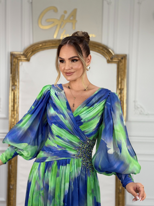 Rochie Asemy BLUE GREEN [9]