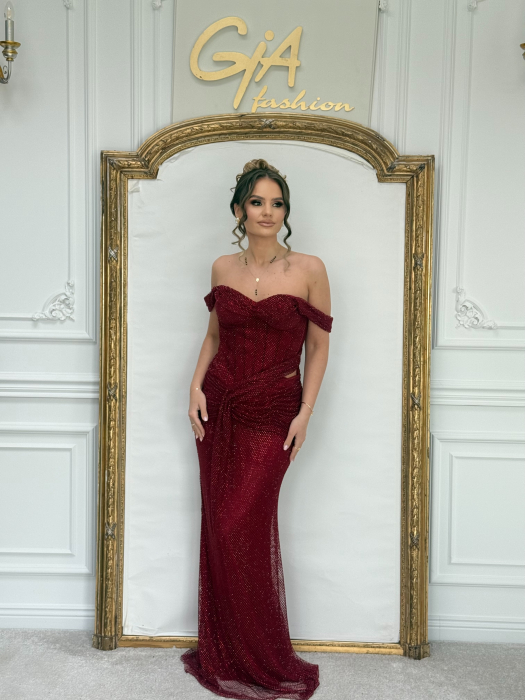 Rochie Asissia Bordo [6]