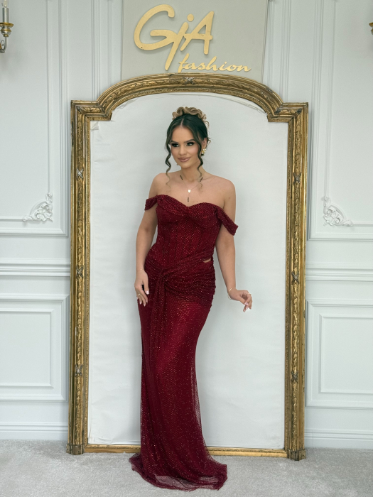 Rochie Asissia Bordo [3]