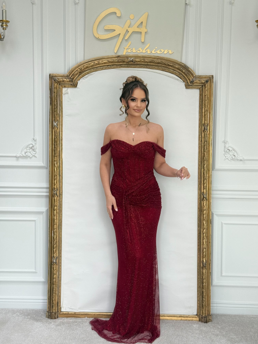 Rochie Asissia Bordo [7]