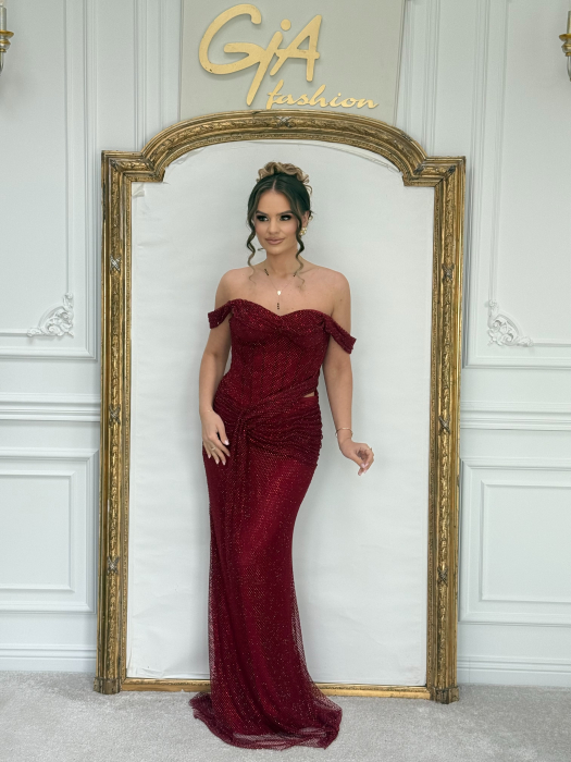 Rochie Asissia Bordo [5]